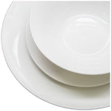 Argos white porcelain dinner set 12 piece, imported from the UK