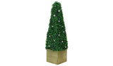 Argos Streetwize Artificial Obelisk Topiary with Solar Lights 83cm- Buy online at McGrocer