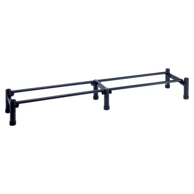 AeroPilates black Pilates reformer stand fitness equipment (British brand)