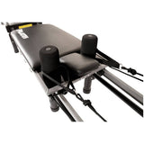 AeroPilates black Pilates reformer stand fitness equipment (British brand)