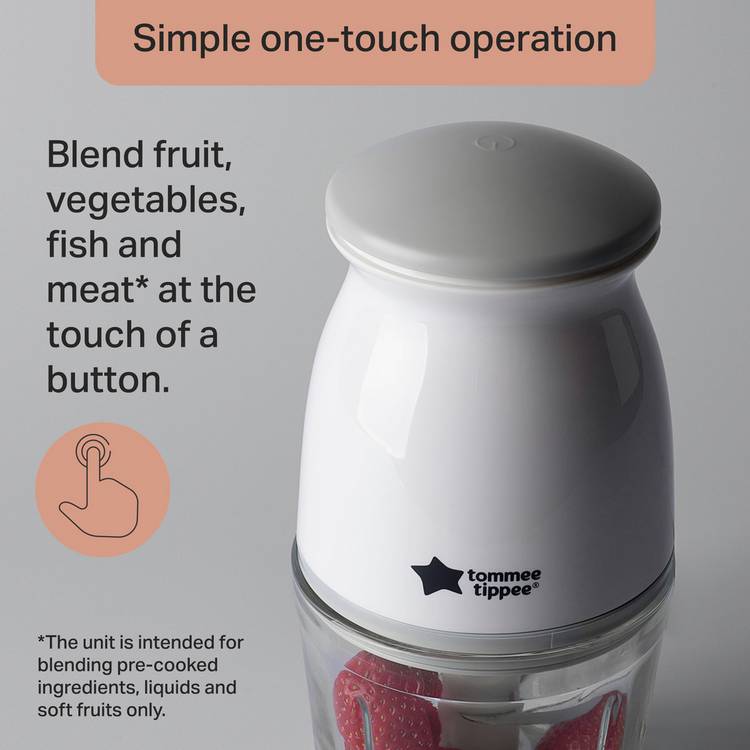 Tommee Tippee Quick Chop food blender 500ml, imported from the UK
