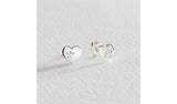 Argos Revere Sterling Silver Heart Cut Out Paw Stud Earrings- Buy online at McGrocer