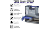 Tower AquaJet Plus Spot Pro carpet cleaner, imported from the UK