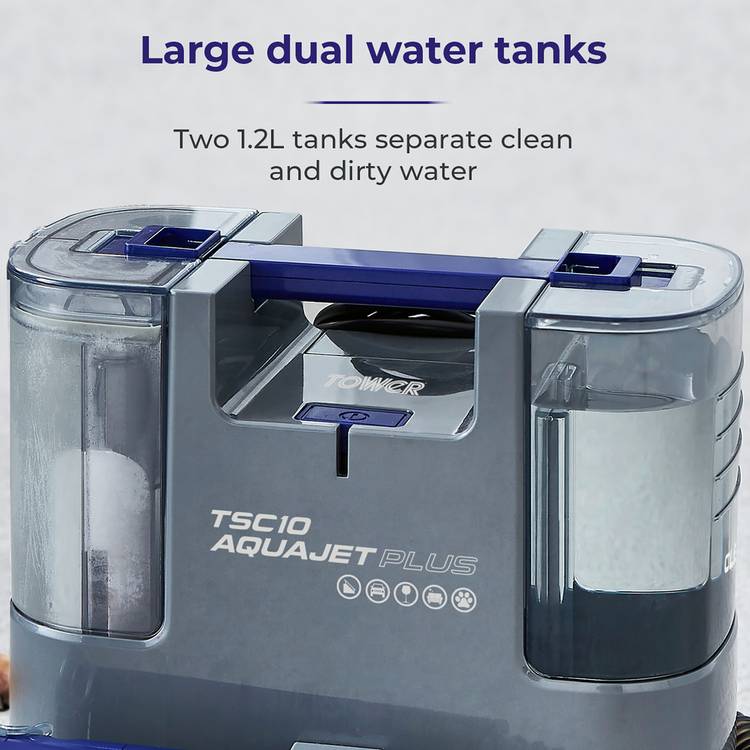 Tower AquaJet Plus Spot Pro carpet cleaner, imported from the UK