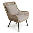 Habitat Malta 2 seater rattan effect garden bistro set, UK version