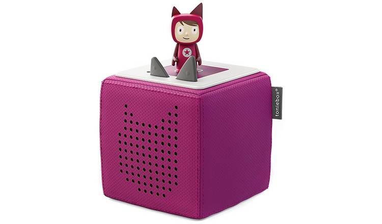 tonies Purple Toniebox with Creative Tonie children's audio player (British brand)