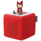 tonies Red Toniebox with Creative Tonie children's audio player (British brand)