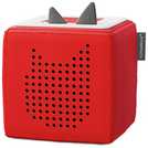 tonies Red Toniebox with Creative Tonie children's audio player (British brand)