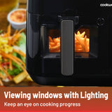 Cookworks dual basket air fryer 9L, UK version