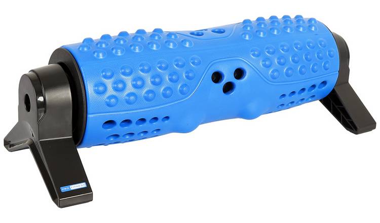 Pro Fitness muscle massage roller with stand (British brand)