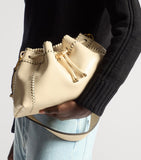 Jimmy Choo Cinch snake-print leather shoulder bag (British brand)