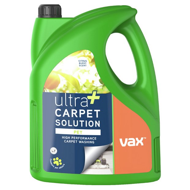 Vax Ultra+ Pet Carpet Cleaning Solution 4L, imported from the UK