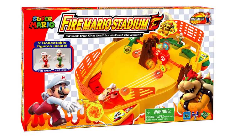 Super Mario board game Fire Mario Stadium, UK version