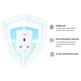 TP-Link Tapo P110 Smart Wi-Fi Plug with energy monitoring, imported from the UK