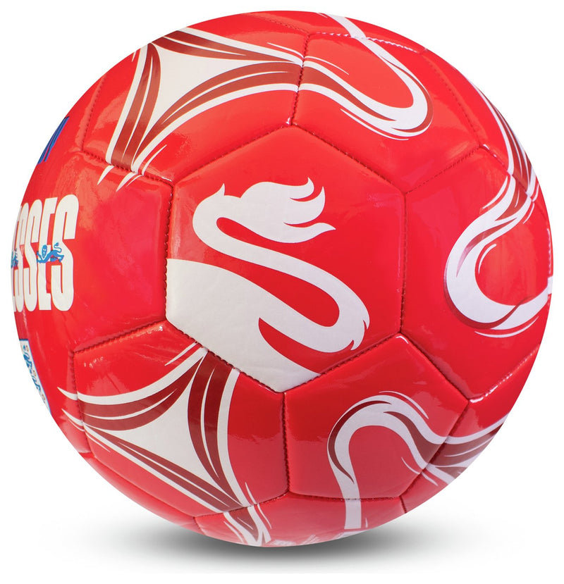 Cosmos Red Football Size 5 - British product