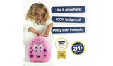 My Carry Potty Pink Dragon travel potty - British product