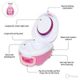 My Carry Potty Pink Dragon travel potty - British product