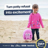 My Carry Potty Pink Dragon travel potty - British product