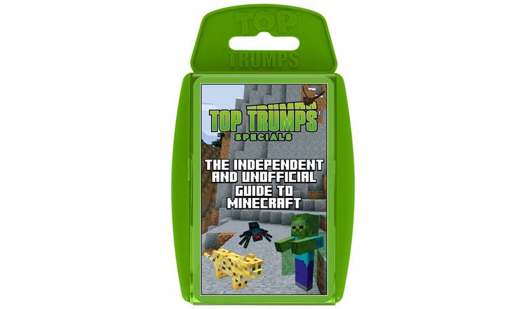 Minecraft Top Trumps card game, imported from the UK