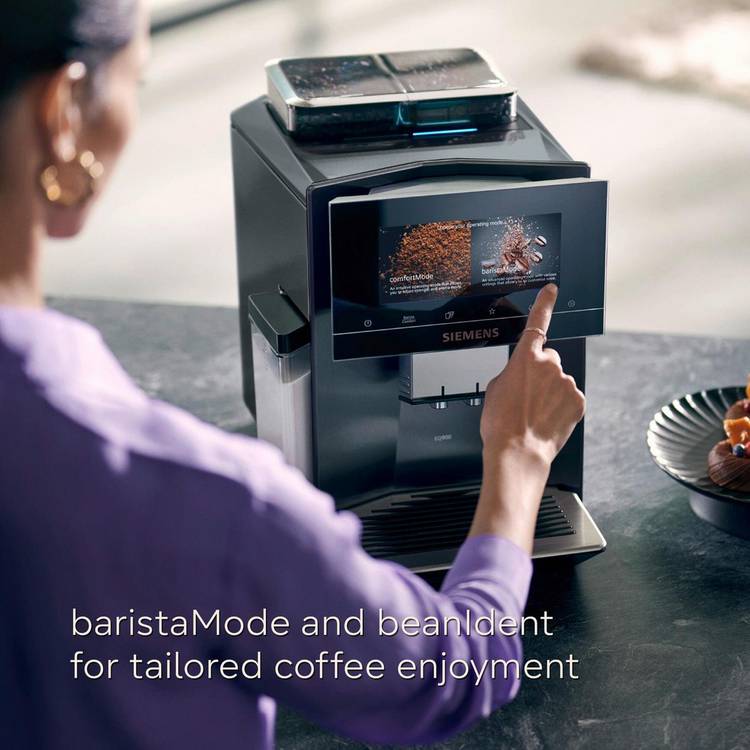 Siemens EQ900 bean to cup coffee machine TQ907GB3, imported from the UK