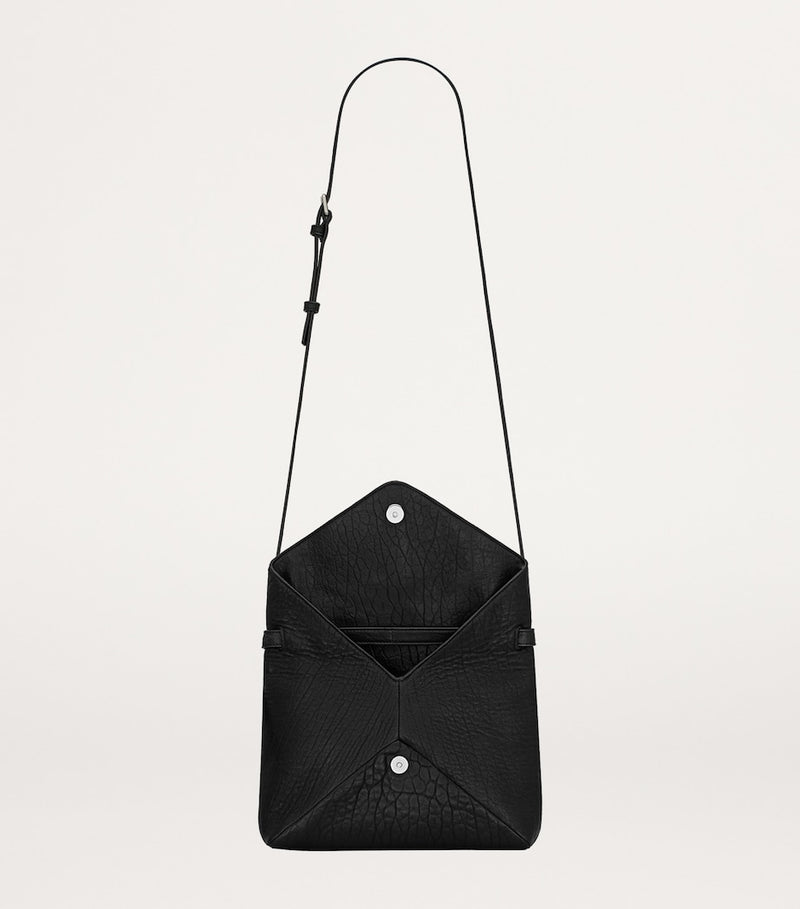 Saint Laurent Cassandre Envelope Messenger Bag croc-embossed lambskin, UK version