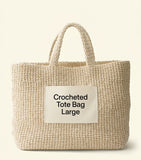 Prada large crochet tote bag, UK version