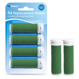 Superdrug My Rollers Diamond Refill Green Foot Care Refill Rollers (4 Pack)- Buy online at McGrocer