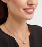 Bvlgari white gold diamond Serpenti Viper pendant necklace - British product