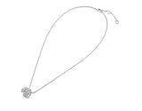 Bvlgari white gold diamond Serpenti Viper necklace (British brand)
