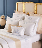 Yves Delorme Nautilus Double Flat Sheet 230x240cm, imported from the UK
