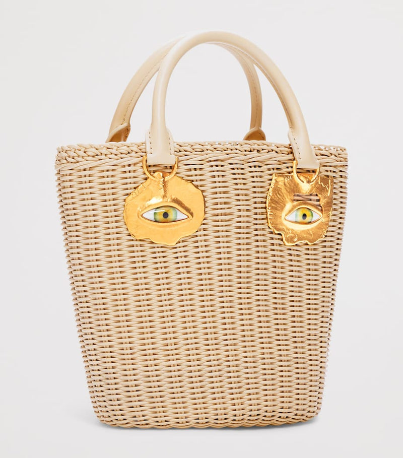 Schiaparelli face motif bucket bag, UK version