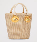 Schiaparelli face motif bucket bag, UK version