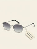 Prada PR B53S oval sunglasses pale gold grey gradient - British product