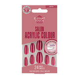 Superdrug Elegant Touch Berry Lemonade Acrylic Coffin Nails Manicure Kit- Buy online at McGrocer