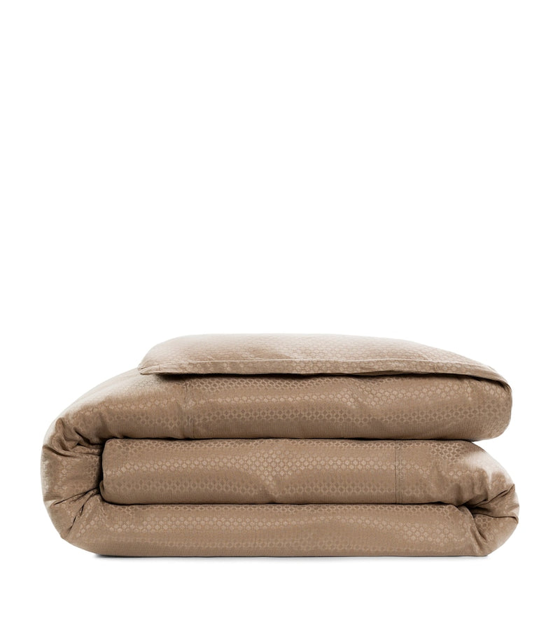 Hamam Astra jacquard king duvet cover (British brand)