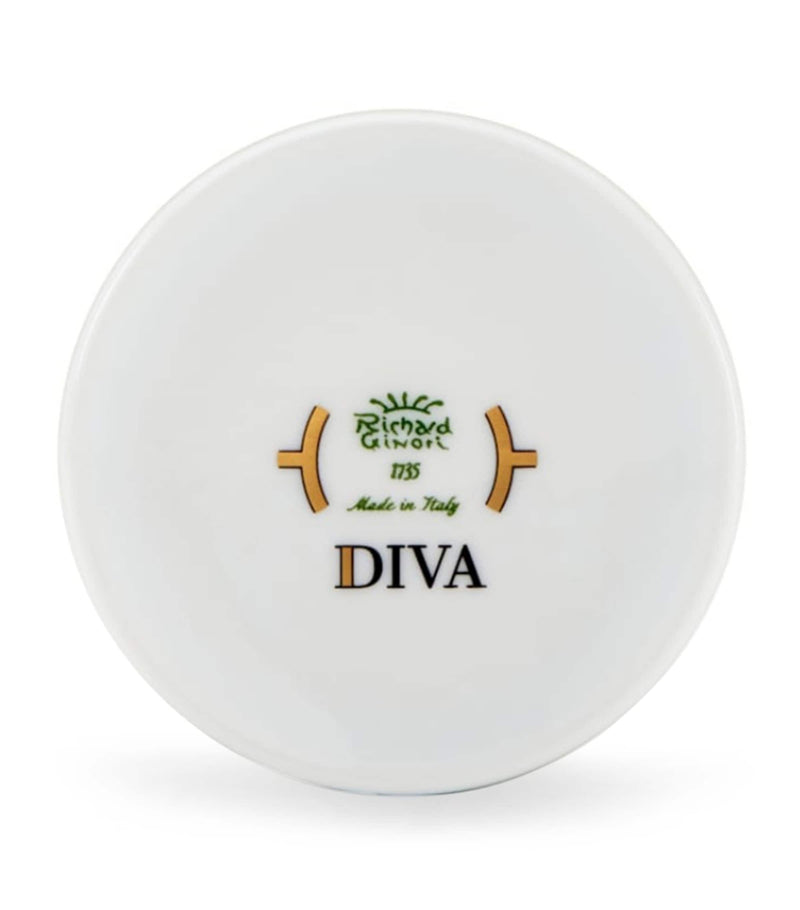 GINORI 1735 porcelain Colonna Diva Giallo trinket box, 8cm, UK version