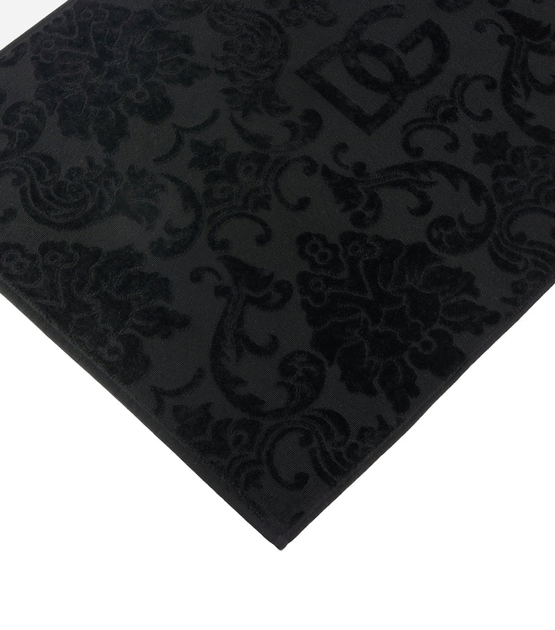 Dolce&Gabbana logo jacquard bath mat 87cm x 54cm - British product
