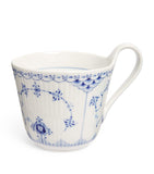 Royal Copenhagen Blue Fluted Half Lace mug, imported from the UK