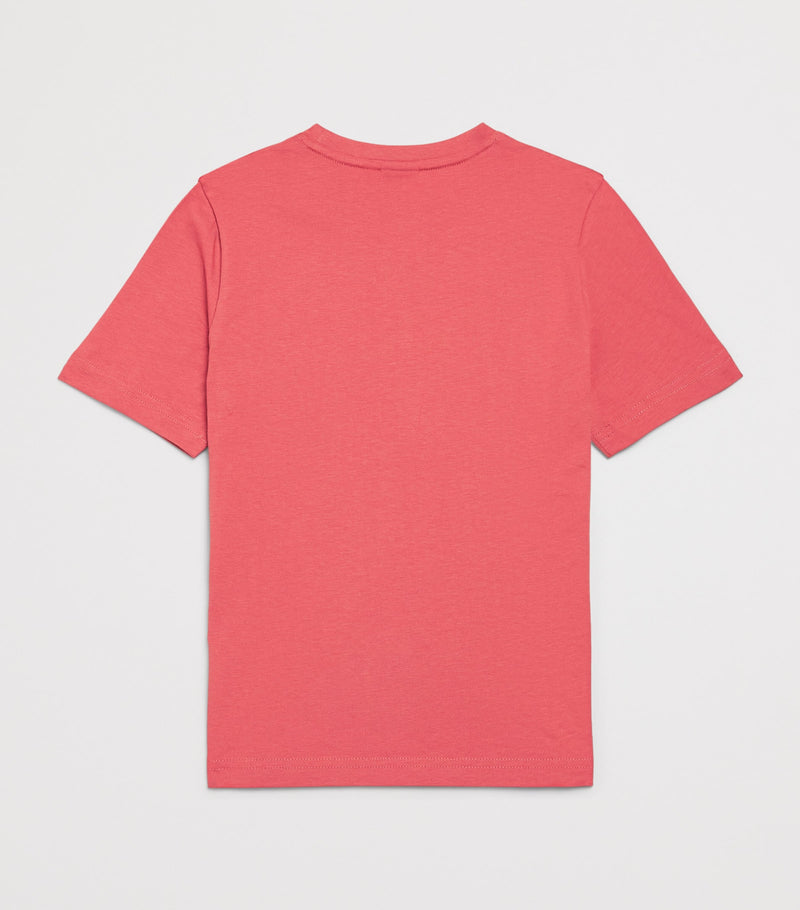BOSS children's cotton logo T-shirt in sizes 4-16 years - British product
