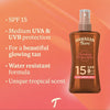 Hawaiian Tropic sun protection oil SPF15 200ml, UK version