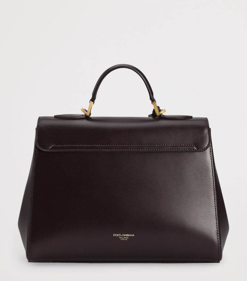 Dolce&Gabbana Marlene top-handle bag calfskin gold-tone hardware (British brand)