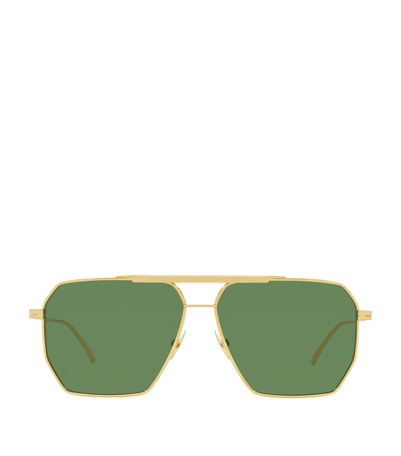 Bottega Veneta square sunglasses - British product