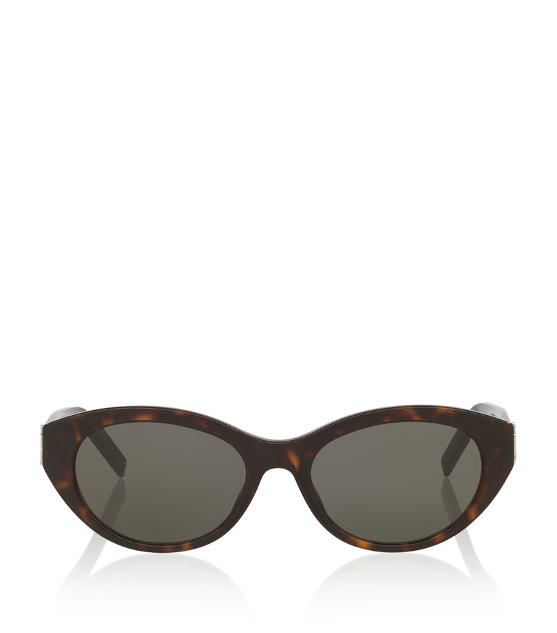 Saint Laurent round acetate sunglasses, imported from the UK