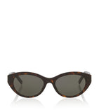 Saint Laurent round acetate sunglasses, imported from the UK