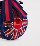 Harrods embellished Union Jack bauble with crystals, UK version