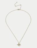 M&S 14ct gold plated bee necklace UK jewellery, imported from the UK
