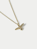 M&S 14ct gold plated bee necklace UK jewellery, imported from the UK