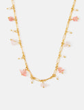 Accessorize gold plated semi precious necklace, UK version