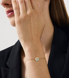Piaget rose gold and turquoise Possession bracelet, UK version