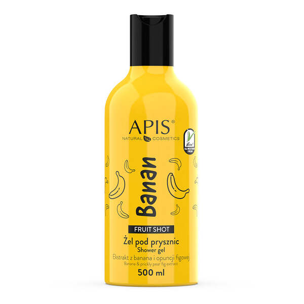 Apis Banana Shower Gel 500ml, imported from the UK